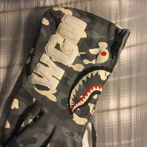 Glow in the dark bape hoodie